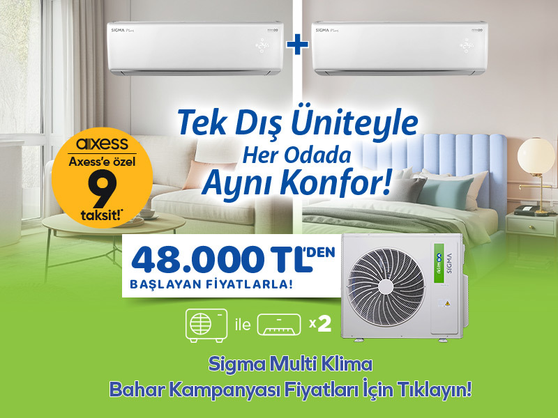 Sigma Klimalar Bahar Kampanyası