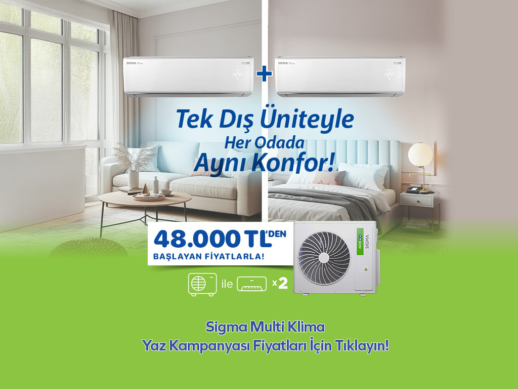 Sigma Klimalar Bahar Kampanyası