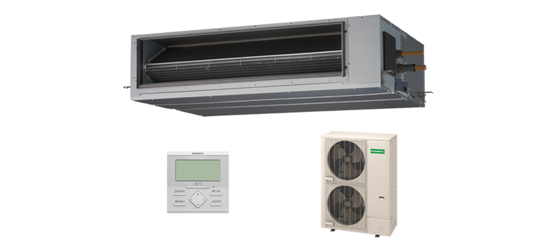 General Serisi Inverter Klima Kanal Tipi Klima 54.000 BTU/h