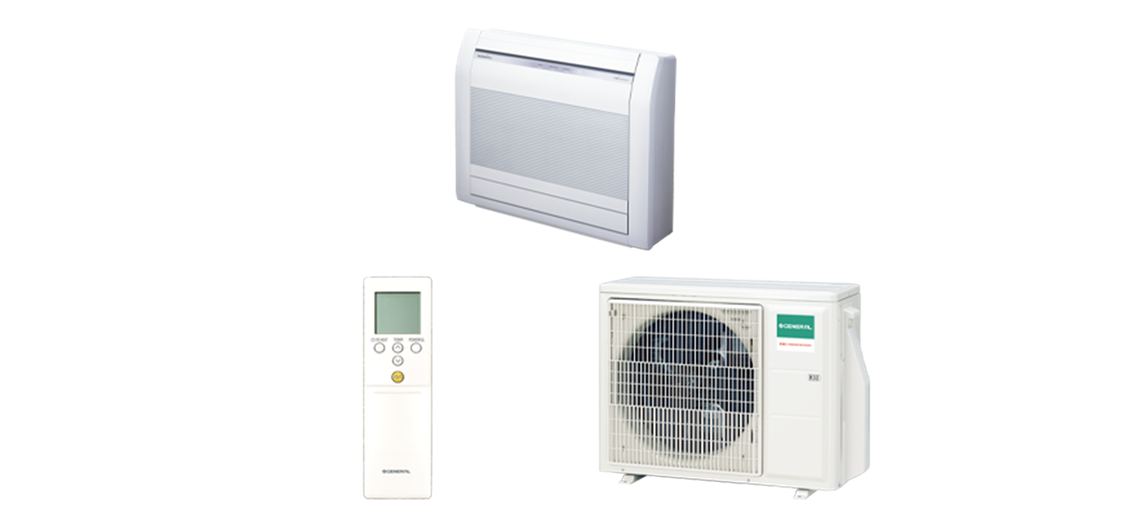General Serisi Inverter Klima Yer Tipi Klima 14.000 BTU/h