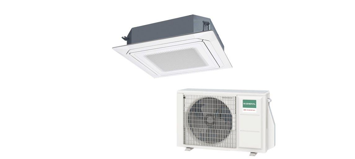 General Cool Serisi Inverter Klima Kaset Tipi Klima 45.000 BTU/h